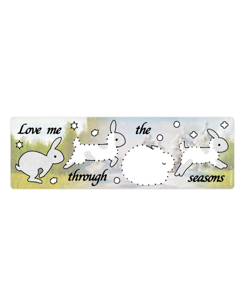 Rochelle Oh - ‘Love Me Through the Seasons' Bumper Sticker