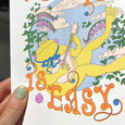 Maddie Fischer - Loving You is Easy Riso Print