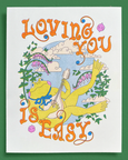 Maddie Fischer - Loving You is Easy Riso Print