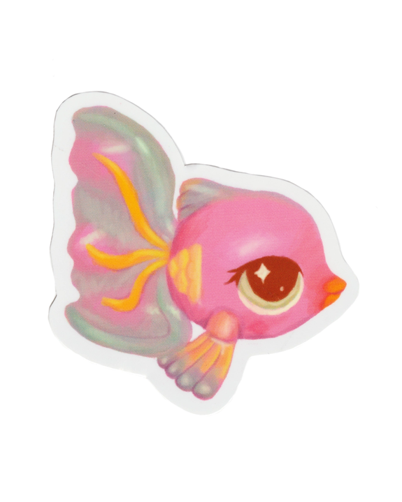 Rags AF - Lps Pink Fish! Sticker