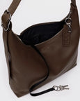 Baggu - Recycled Leather Shoulder Bag - Brown