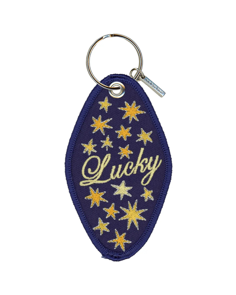 Patch Ya Later - Lucky Star - Embroidered Keychain