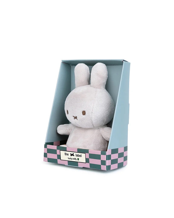 Bon Ton Toys - Lucky Miffy Sitting Grey in giftbox - 10cm