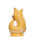 The Original Gluggle Jug - Pitcher Vase - Yellow Lustre