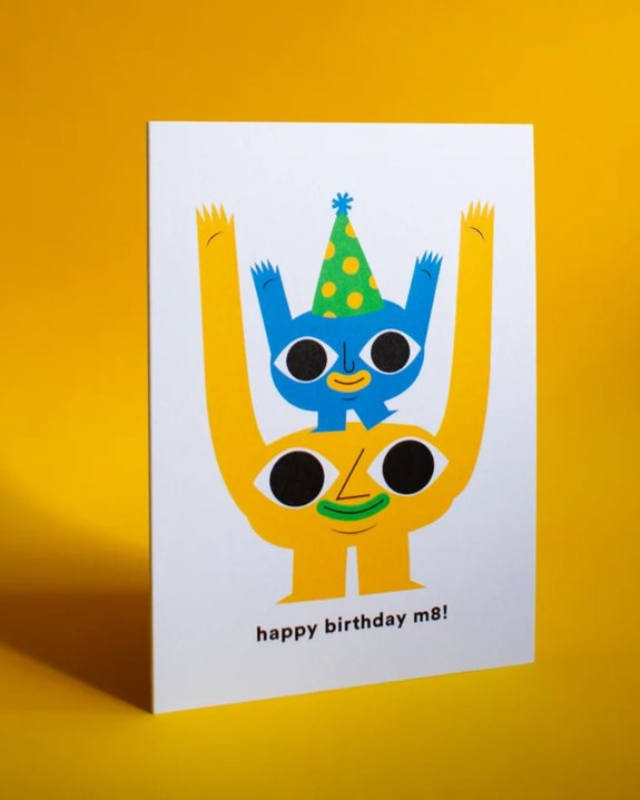 Samantha Curcio - Greeting Card - Happy Birthday M8
