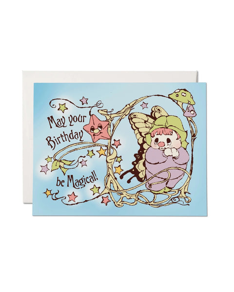 Red Cap Cards - Magical Birthday Wishes Greeting Card