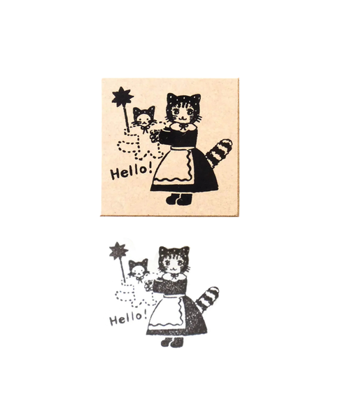 Aiko Fukawa - Stamp - Magic Cats