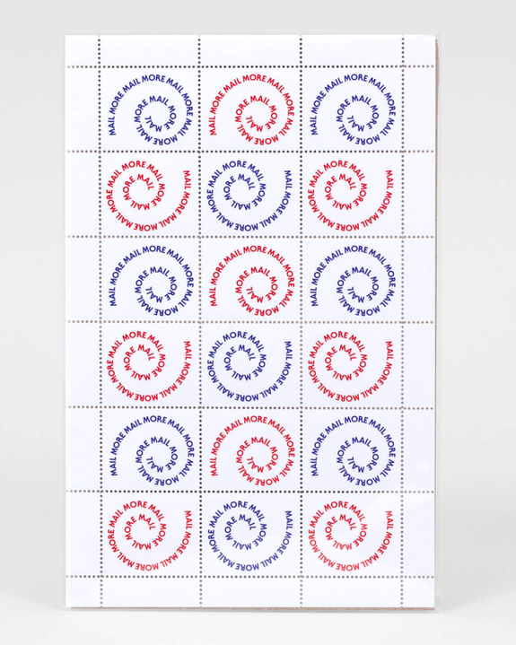 The Portland Stamp Company - Poster Stamps - More Mail Spiral