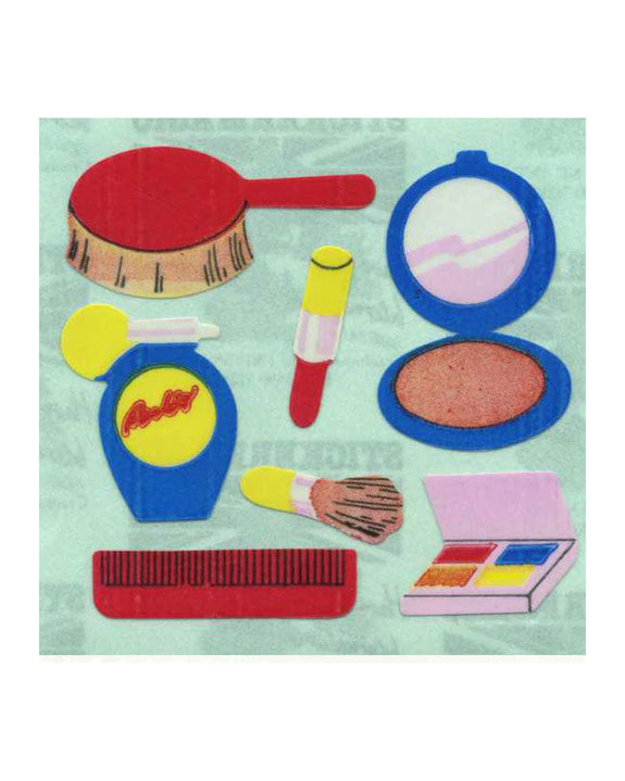 Stickermagic - Tear-off Stickers Square - Make-up Set