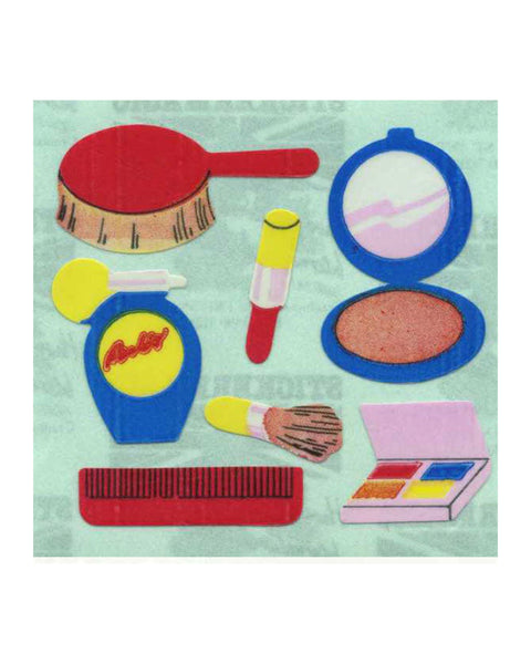 Stickermagic - Tear-off Stickers Square - Make-up Set