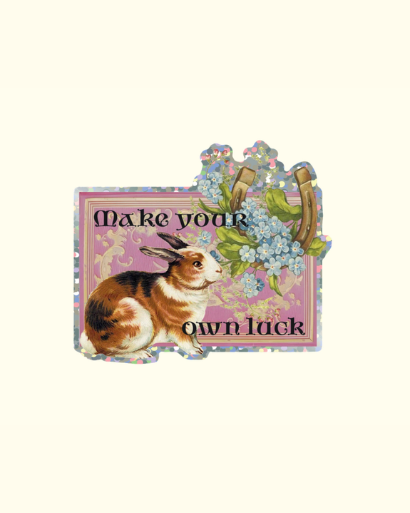 Shellflower - Make Your Own Luck Sticker