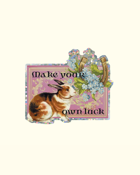 Shellflower - Make Your Own Luck Sticker