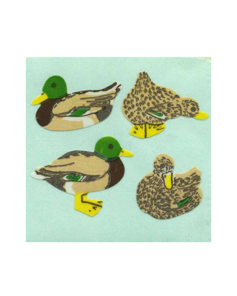 Stickermagic - Tear-off Stickers - Mallard Ducks