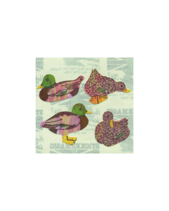 Stickermagic - Pearlie Tear-off Stickers - Mallard Ducks
