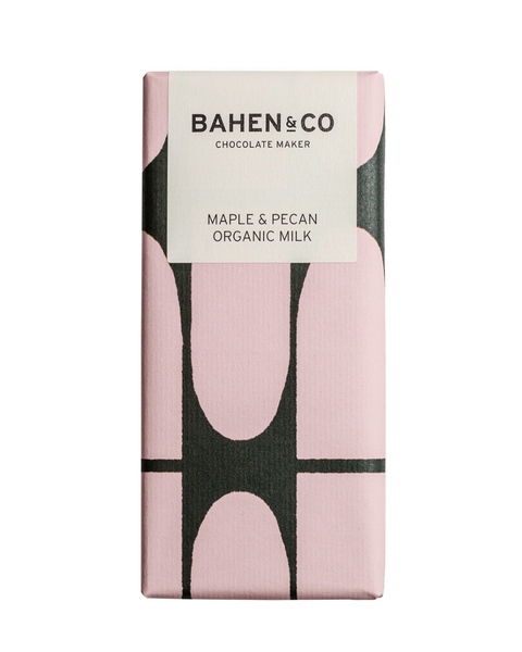 Bahen & Co - Maple & Pecan Organic Milk 75g
