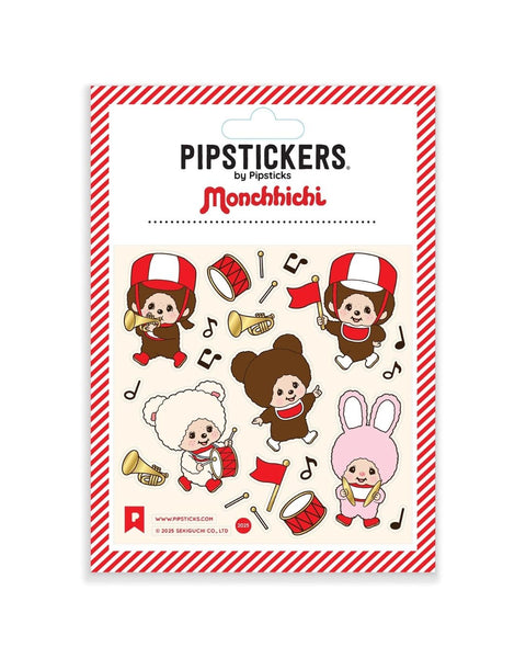 Pipsticks - Monchhichi Marching Band Stickers