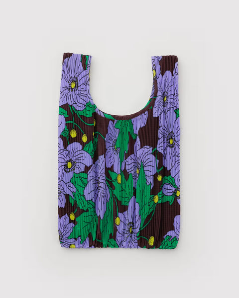 Baggu - Pleated Baggu - Maroon Poppy