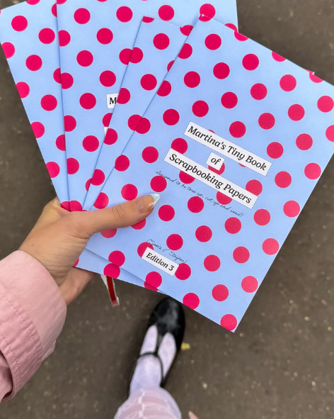 Martina's Tiny Store - Martina’s Tiny Book of Scrapbooking Papers (Edition 3: Spots & Stripes!)