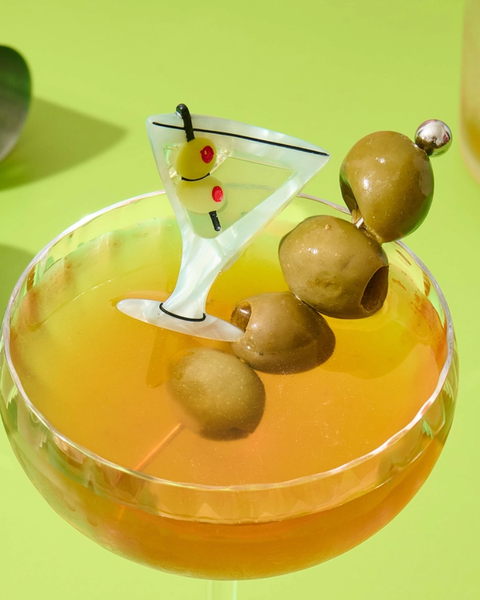 Jenny Lemons - Mini Martini Hair Claw Clip