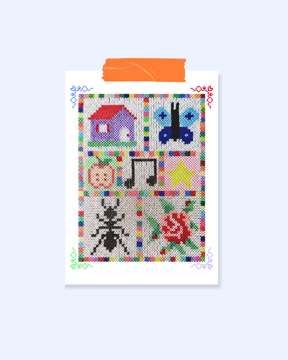 Riley Grae - Mini Postcard Print - Melty Bead