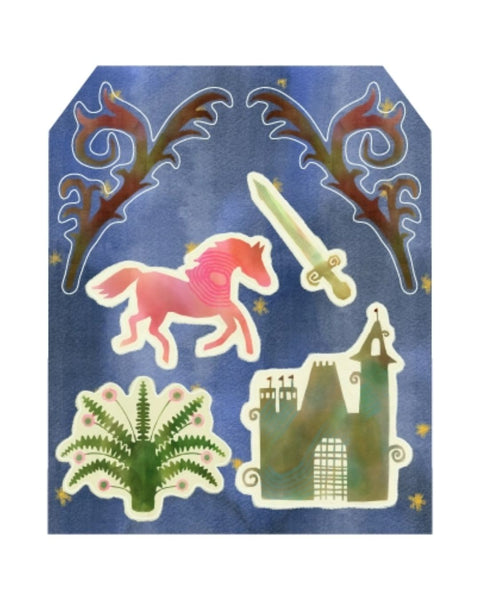 Rags AF - Medieval! Sticker Sheet