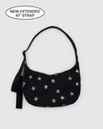 Baggu - Medium Nylon Crescent Bag - Stars (longer strap)