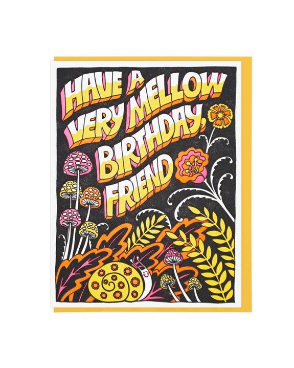 Lucky Horse Press - Mellow Friend Birthday Card