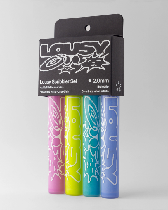 Lousy - Scribbler 4 Pack - MELLOW — 2mm Bullet