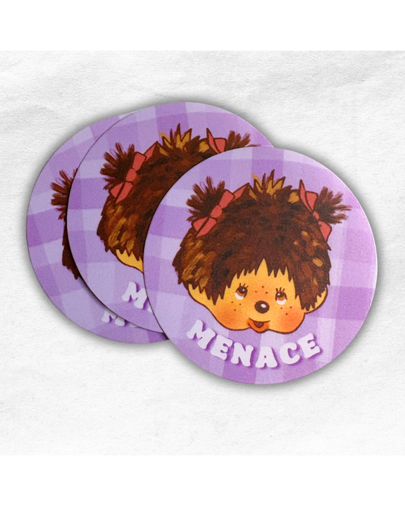 Carla Adams - Menace Sticker