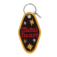 Patch Ya Later - Metal Heart - Embroidered Keychain