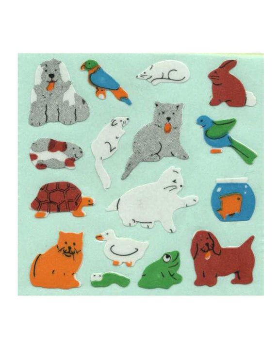 Stickermagic - Tear-off Stickers Square - Micro Pets