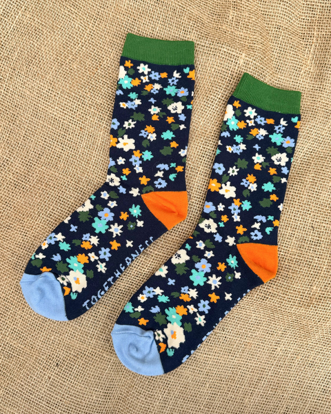 Togetherness - Microfloral Socks