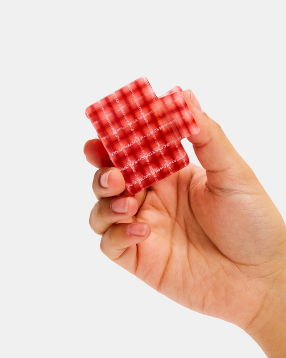 Chunks - Midi Box Claw - Red Plaid