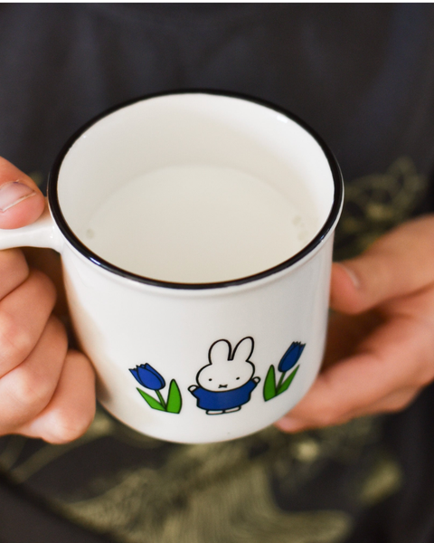 Miffy - Ceramic Mug Retro Miffy - Blue Tulips