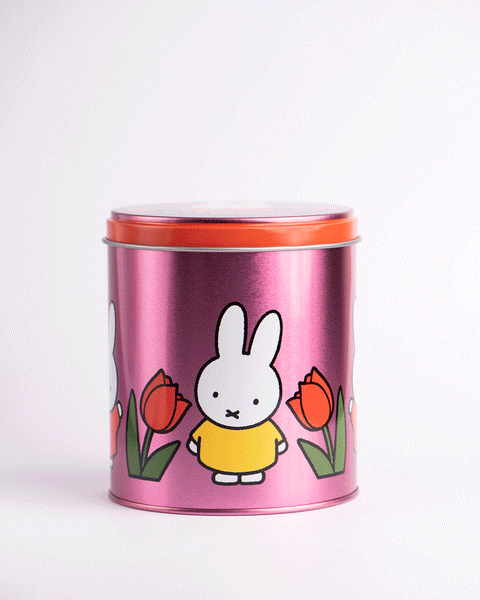 Miffy Storage Tin - Tulips