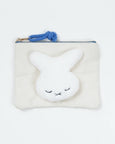 Miffy - 70th Anniversary Mascot Flat Pouch - Blue