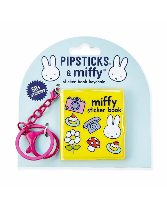 Pipsticks - Miffy Mini Sticker Book Keychain