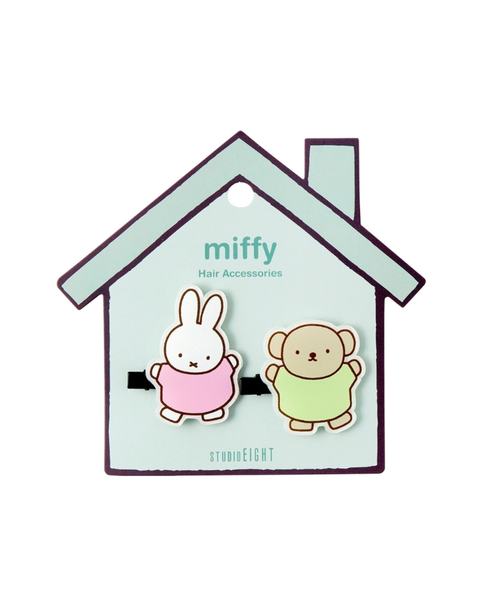 Miffy Hair Clip Set - Miffy & Boris