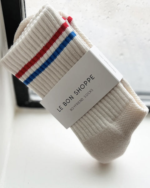 Le Bon Shoppe - Boyfriend Socks - Milk