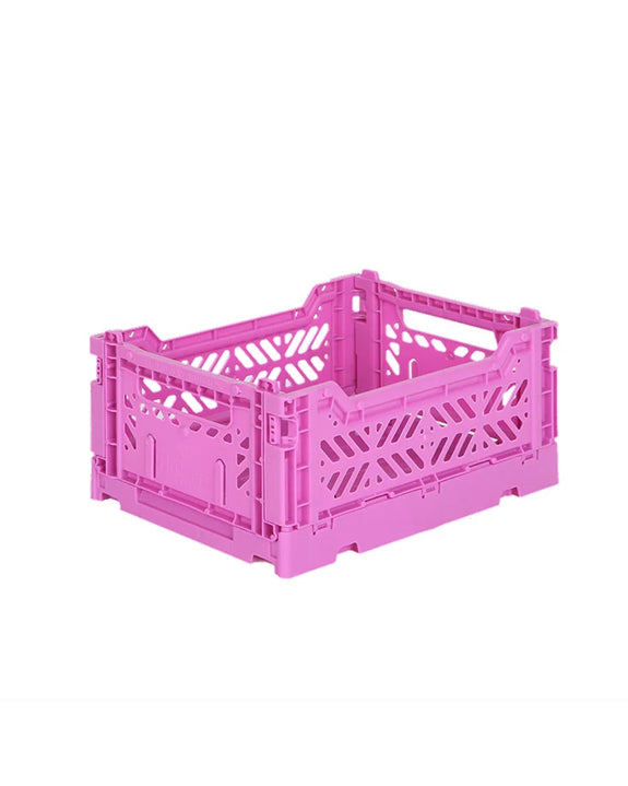 Ay-Kasa Foldable Crates - Mini - Magenta