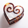 Winona Irene - Mini Hair Claw - Dear Heart