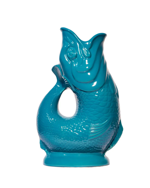 The Original Gluggle Jug - Pitcher Vase - XL - Teal