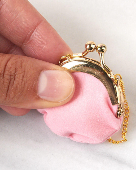 Miniature Purse - Pink