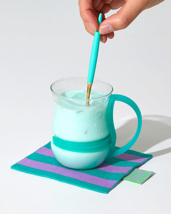 MOHS - Coaster-No.2 - Mint Purple