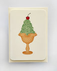 Canonbury Press - Mint Chantilly Cream Greeting Card