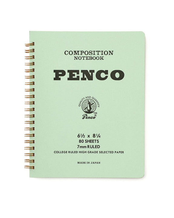 PENCO - Coil Notepad - Large - Mint