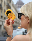Solar Eclipse - Compact Mirror - Celestial Sun