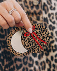 Solar Eclipse - Compact Mirror - Leopard Bow