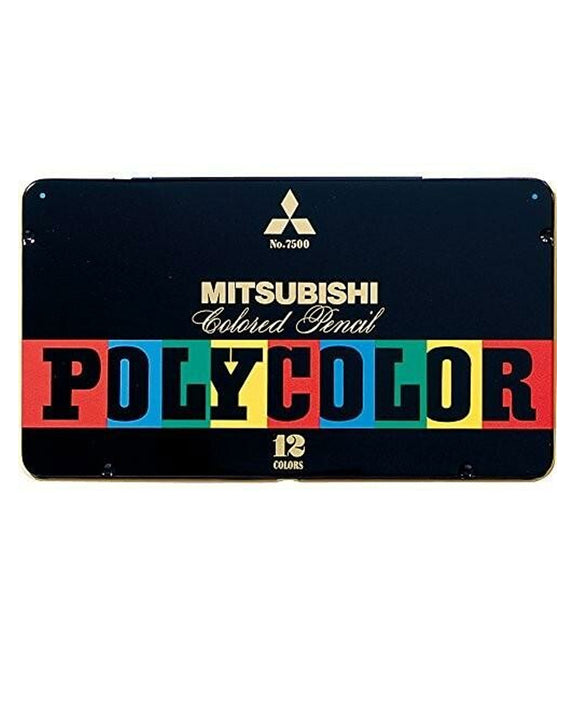 Mitsubishi - Polycolor - Set of 12 Pencils