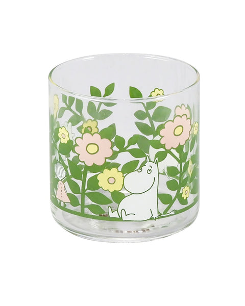 Yamaka - Moomin in the Flower Garden - Glass Tumbler